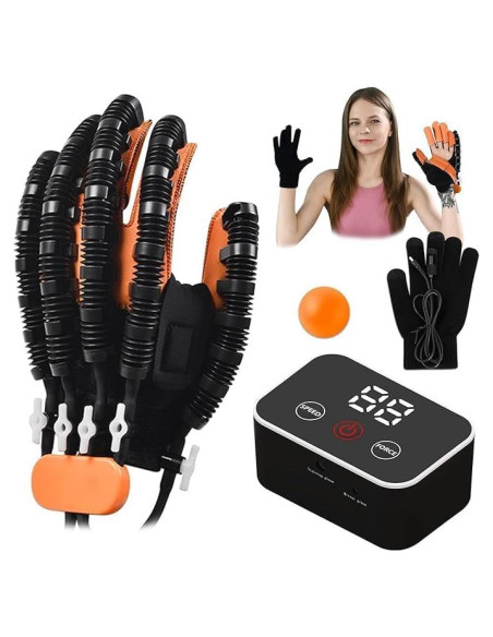 Guantes Rehabilitadores Robóticos JBMBHC Mano Izquierda XL Naranja Guantes Rehabilitadores Robóticos JBMBHC Mano Izquierda XL Naranja