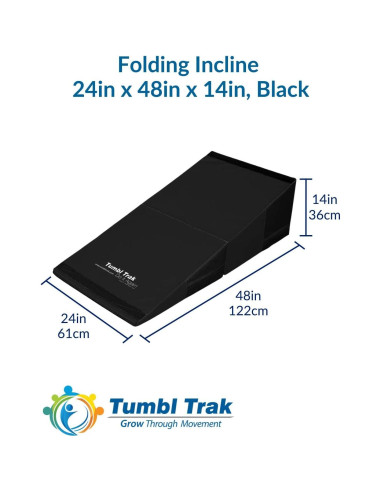 Inclinación Plegable Tumbl Trak para Terapia Ocupacional 61x122 cm