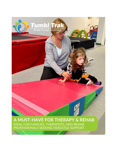 Inclinación Plegable Tumbl Trak para Terapia Ocupacional 61x122 cm