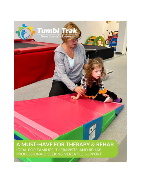 Inclinación Plegable Tumbl Trak para Terapia Ocupacional 61x122 cm