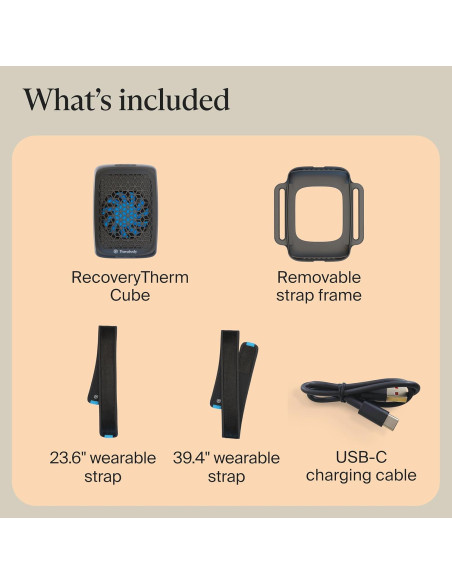 Therabody RecoveryTherm Cube - Crioterapia Portátil 20cm Therabody RecoveryTherm Cube - Crioterapia Portátil 20cm