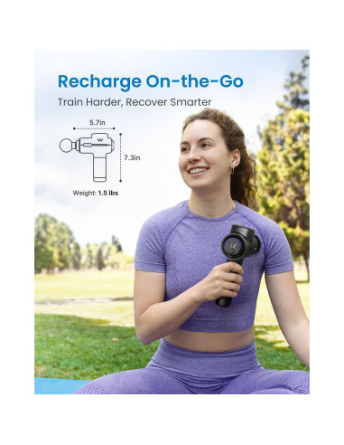 Pistola de Masaje RENPHO Tejido Profundo Portátil 0.68 kg