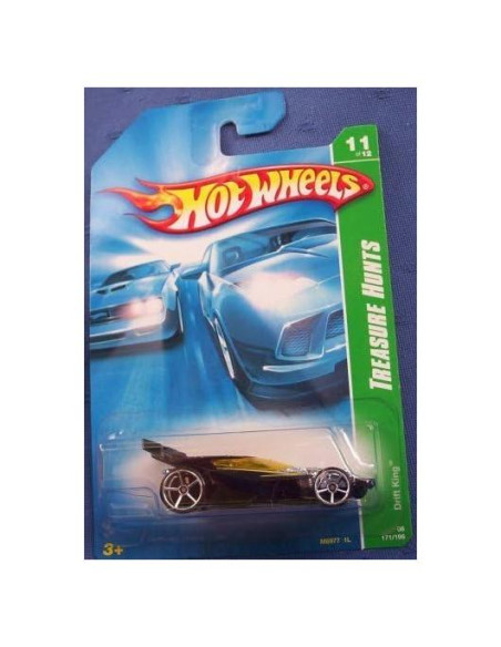 Coche de Metal Hot Wheels Drift King 2007 1:64 Amarillo Coche de Metal Hot Wheels Drift King 2007 1:64 Amarillo