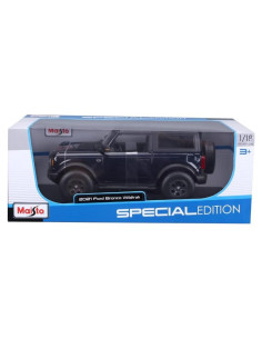 Maisto Ford Bronco Wildtrak 1:18 Diecast Azul Metálico