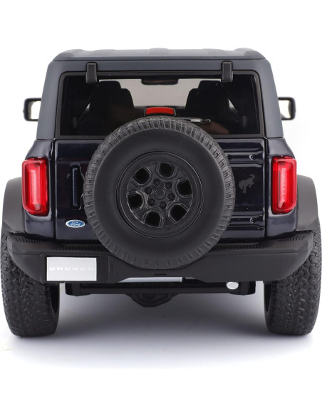 Maisto Ford Bronco Wildtrak 1:18 Diecast Azul Metálico