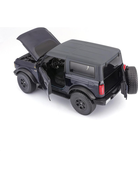 Maisto Ford Bronco Wildtrak 1:18 Diecast Azul Metálico