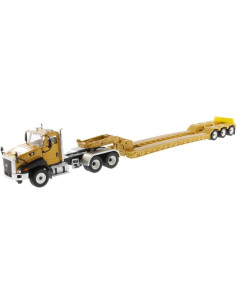 Camión Diecast Masters Caterpillar CT660 con Remolque 1/50 2
