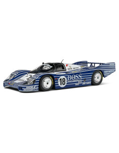 Auto a Escala 1:18 Solido Porsche 956LH Negro