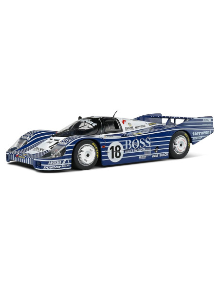 Auto a Escala 1:18 Solido Porsche 956LH Negro