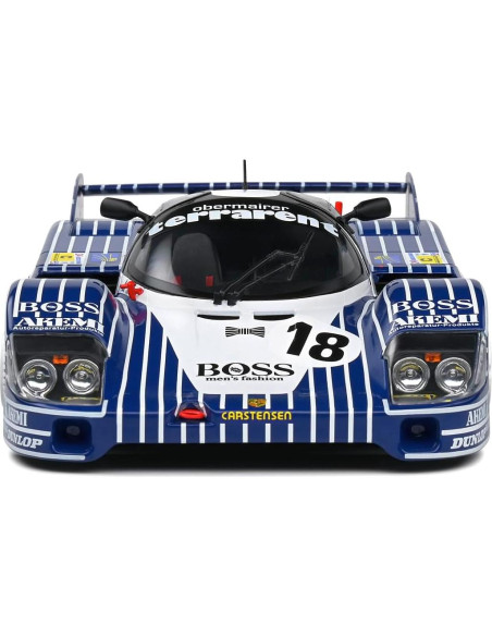 Auto a Escala 1:18 Solido Porsche 956LH Negro