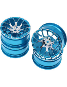 4 Ruedas de Metal 12mm Hex 26mm Ancho Treehobby para RC 1/10 2