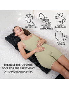 Alfombrilla de Acupresión Balance Mate con Almohada - Negro 2