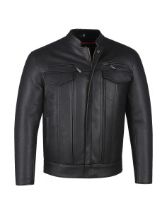 Chaqueta de Moto Jackets 4 Bikes Mljp1008 Negro XL Cuero Premium