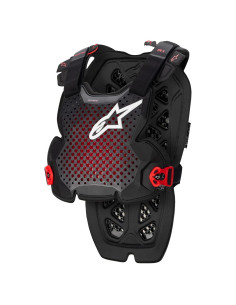 Protector de Pecho Alpinestars A-1 Antracita/Negro/Rojo M/L