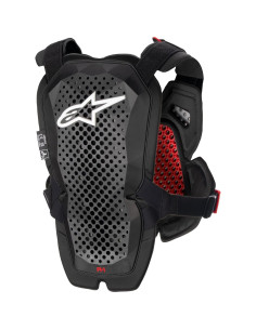 Protector de Pecho Alpinestars A-1 Antracita/Negro/Rojo M/L 2