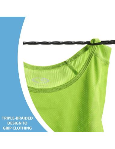 Cuerda de Ropa Ajustable Lewis N. Clark 1.83m para Viajes