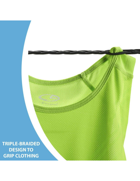 Cuerda de Ropa Ajustable Lewis N. Clark 1.83m para Viajes