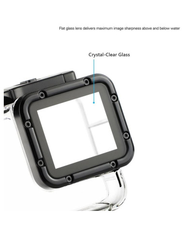 Funda Impermeable para GoPro Hero 5/6/7 - Hasta 45m - QiuNiu