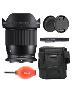 Lente Sigma 16mm f/1.4 DC DN para Nikon Z - Accesorios Incluidos