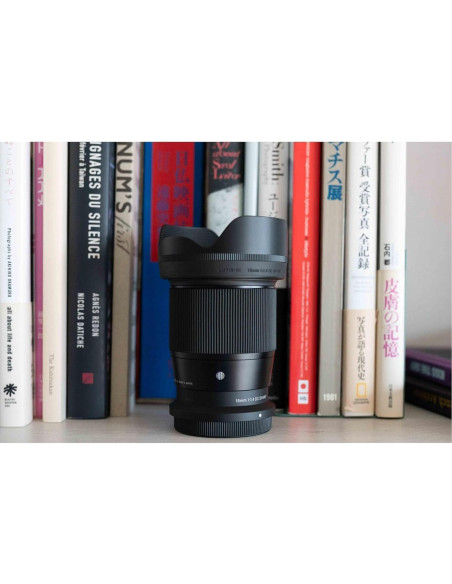 Lente Sigma 16mm f/1.4 DC DN para Nikon Z - Accesorios Incluidos Lente Sigma 16mm f/1.4 DC DN para Nikon Z - Accesorios Incluidos
