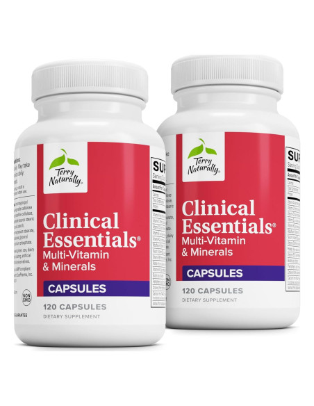 Suplemento Multivitamínico Terry Naturally - 120 Cápsulas