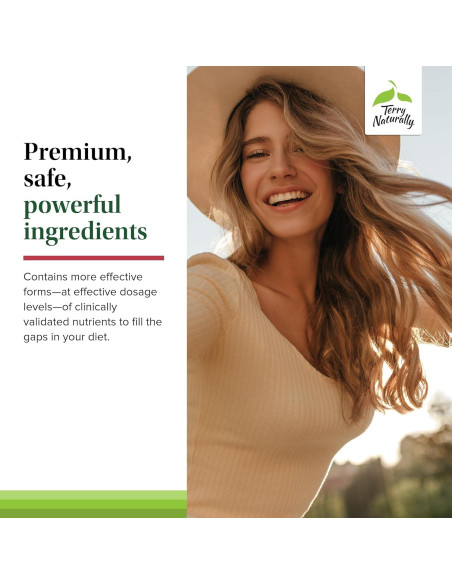 Suplemento Multivitamínico Terry Naturally - 120 Cápsulas