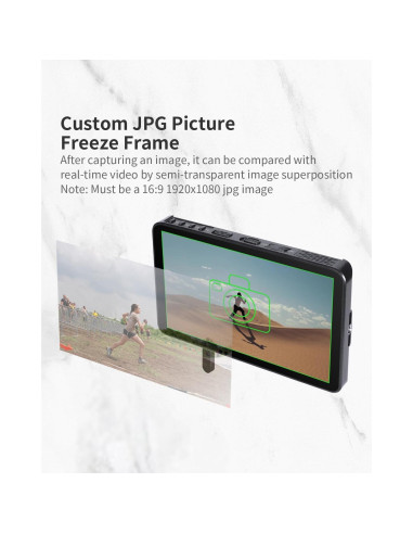 Monitor de Campo Portkeys LH7P 7" Táctil Inalámbrico 1000 nits