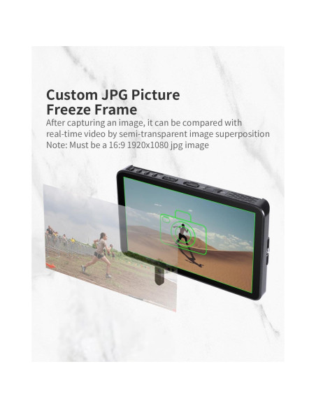 Monitor de Campo Portkeys LH7P 7" Táctil Inalámbrico 1000 nits