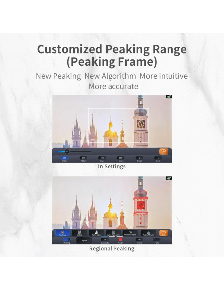 Monitor de Campo Portkeys LH7P 7" Táctil Inalámbrico 1000 nits