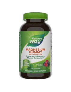 Gomitas de Magnesio Nature's Way 90 Unidades Sabor Frambuesa