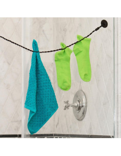 Línea de Ropa de Viaje Travelon Negra 1.52m Unisex 2