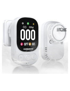 Detector de Monóxido de Carbono Narremcoy HD08 Enchufable 85dB