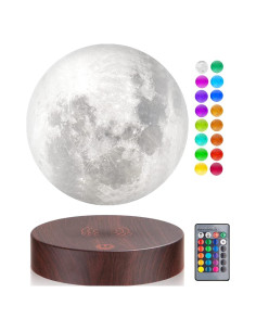 Lámpara Lunar Flotante UVEHAS 16 Colores LED Control Remoto