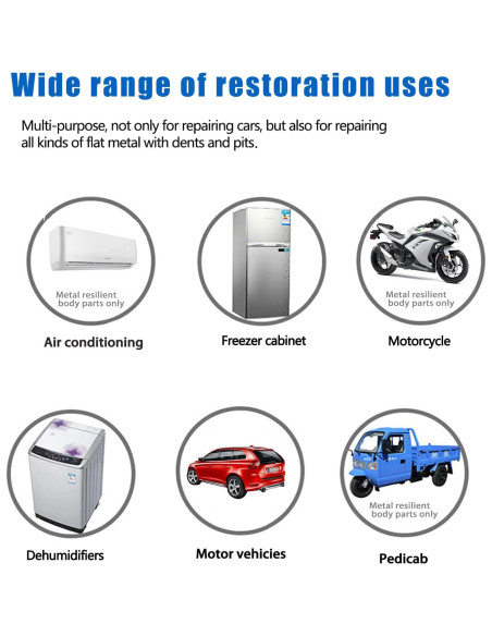 Kit de Reparación de Abolladuras TUOSHUNGE DBG02 - Extractor T-Bar