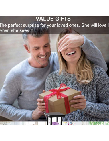 Reloj de Arena SuLiao 60 Min de Madera Negra y Arena Púrpura