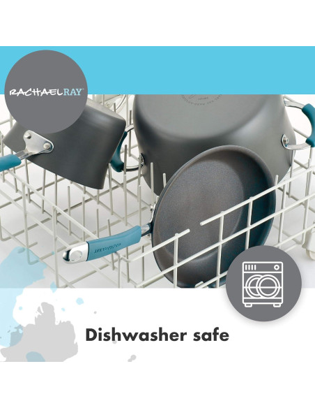 Sartén Antiadherente Rachael Ray Cucina 35.56 cm Agave Blue