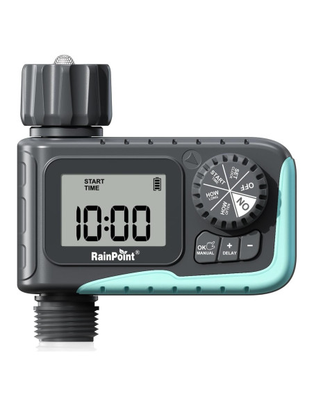 Temporizador de Riego RAINPOINT ITV105NH Programable 1 Salida