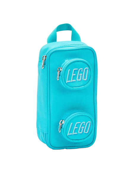 Funda de Ladrillos LEGO Oficial Azul Claro 20x10x6 cm