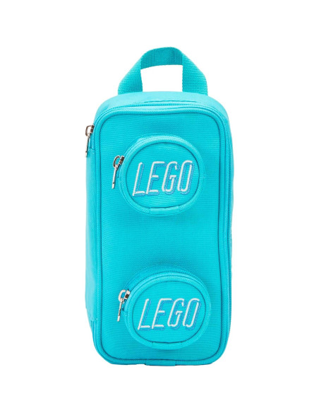 Funda de Ladrillos LEGO Oficial Azul Claro 20x10x6 cm