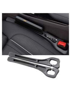 Relleno Espacio entre Asientos Auto Mtverver Negro - Paquete de 2