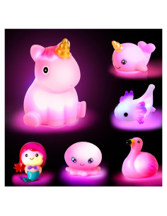 Juguetes de Baño Iluminados TOY Life Sirena 6 Piezas 198g