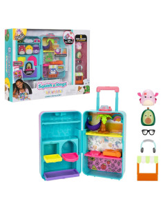Juego de Equipaje Portátil Squish-a-longs Jazwares 2 Mini-Squish