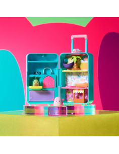 Juego de Equipaje Portátil Squish-a-longs Jazwares 2 Mini-Squish 2