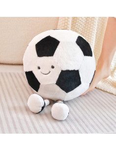 Cojín de Peluche Fútbol XIYUAN Suave y Divertido 22.8 cm 2