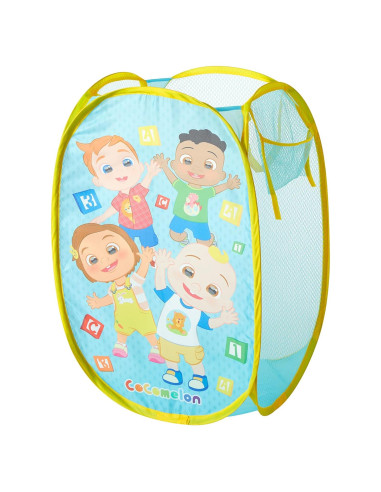 Cesta Plegable Idea Nuova Cocomelon 21.5L para Juguetes