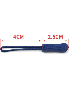 Tiradores de Cremallera Z ZICOME Set de 20 Coloridos 6.35 cm 2