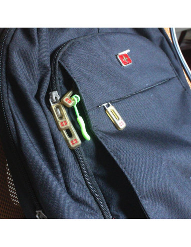 Tiradores de Cremallera Z ZICOME Set de 20 Coloridos 6.35 cm