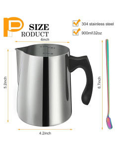 BBAXI Kit de Fabricación de Velas - Olla 900ml Acero Inoxidable 2