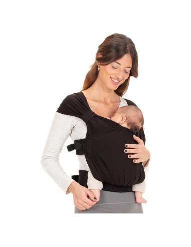 Portabebés Boba Bliss Negro para Recién Nacidos 3-16 kg