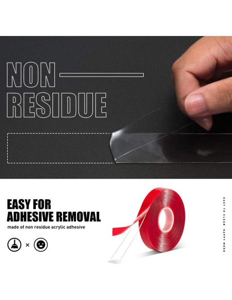 Cinta Doble Cara VERSAF 1.27cm x 3m Acrílica Transparente